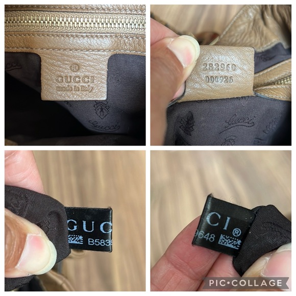 A224 - π― % authentic Gucci shoulder bag - Picture 16 of 16